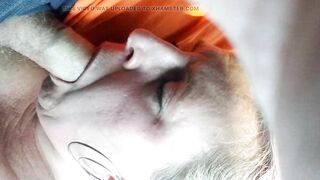 School Teacher Swallows Load In Car