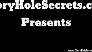 Gloryhole Secrets sexy redhead loves swallowing cum 1