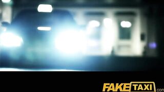 FakeTaxi Elegant ginger women fucks driver in her black lace thong