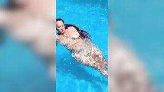 Compilation Public Cum Walk, Playing with pussy in bar, flashing tits in public