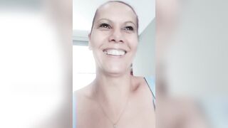 Compilation Public Cum Walk, Playing with pussy in bar, flashing tits in public