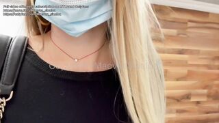 STRANGER CHALLENGE - I ask a stranger to fuck me in the toilets of the Paris airport