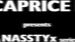 NASSTYx Kinky Liya Silver is gift wrapped, collared and craving big cock from her boss