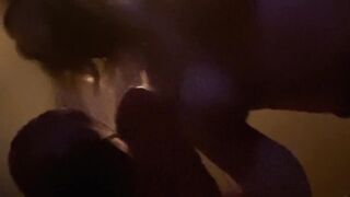 Gloryhole Cuckold and Caught in Public