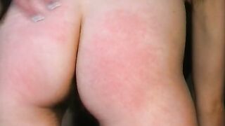 Nasty stepmom punishes hairy stepdaughter when daddy isn't home