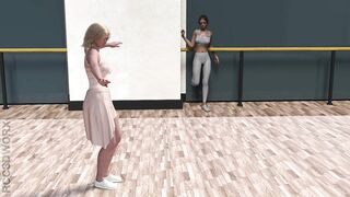 Girlfriends Sabine and Bailey