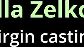 Very timid virgin casting with Aella Zelkova