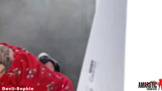 Devil-Sophie: Heavy public blowjob in the furniture store