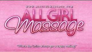 Interracial Lesbian Massage with Ash Hollywood and Ariel Ros