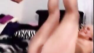 old young lesbian strap on