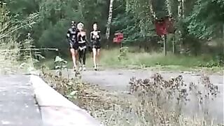 latex lesbians...BMW