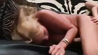 Young girl + hungry old experienced lesbian