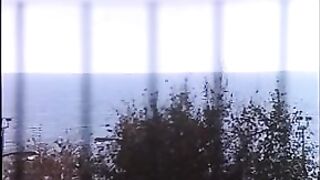 Comforting a neighbor ... with the help of the maid!