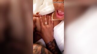 Lesbian Sucking tits 