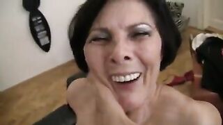 Lesbians mature mom, granny and girl