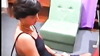 Interviewing a housewife.