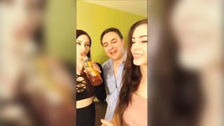 Violet Monroe and Anna de Ville: porn with Andrea Dipre