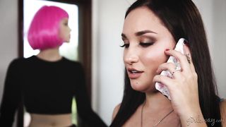 Gabi Paltrova and her real life sexdoll Jenna Sativa