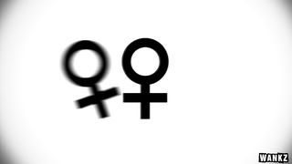 WANKZ- Ebony Lesbians Dildo Fucking Each Other