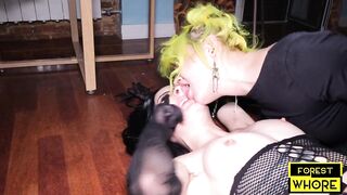 Forest Whore and Kaitlyn Katsaros Celebrate Halloween with Mud, Piss, and Humiliation