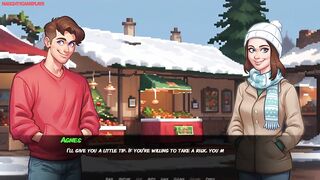 Unfaithful Wife Fucked The Neighbor, The wife left the neighbor fuck her - Wintertime 01