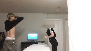 Legit Blonde Masseuse Gives In To Huge Asian Cock 2nd Ap PT1