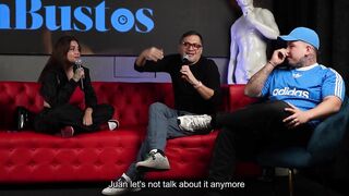 Sara Blonde fucks a fan with a HUGE cock while her CUCKOLD husband watches - Juan Bustos Show