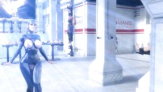 SFM 3D Busty bondage makes slave cum multiple times