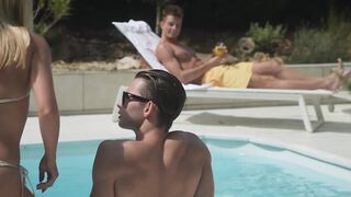 Tommy Gold and Matthew Meier have a threesome with a European girl