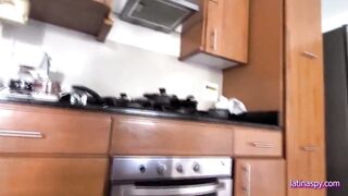 bathroom spy on my sexy maid before pounding her cakes