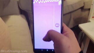 Public Remote Vibrator in Mall – I control the pussy with Lush