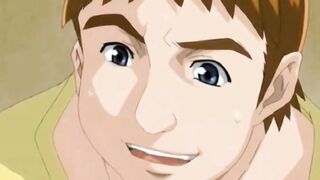 Anime brunette gets gangbanged.Yummy sex????