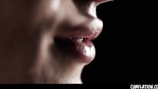 Cum Slut Alice Zaffyre Gets Her Pussy Pumped - Extreme Cumflation With Sexy 18 Years Old Teen