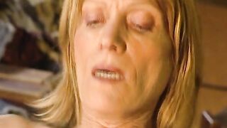 Scared wrinkled granny gets cum in her old cunt