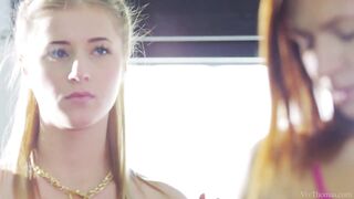 Hot Lesbians Aria Logan and Arian