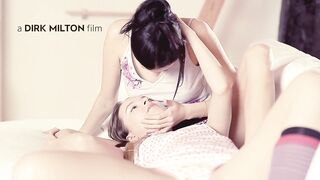 Young small tits lesbian pleasure Mia and Ivana