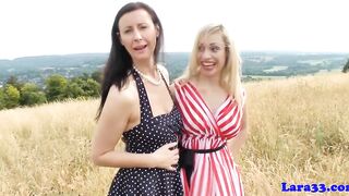 Les brit milf straponfucked by bigboobs nurse