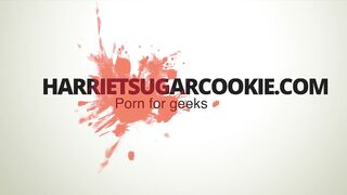 Two naughty beauties having lesbian sex with a wand