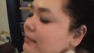 Lesbian BBW foot worship 2