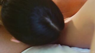 Eveline Dellai and Kira Zen Licking Each Other Out