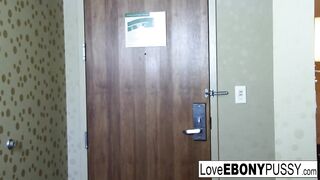  Interracial lesbian action with Aurora Snow & Carmen Hayes