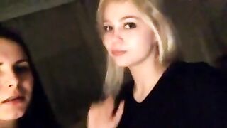 Lesbian in webcam