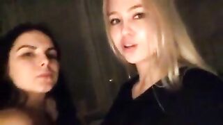 Lesbian in webcam