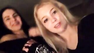 Lesbian in webcam