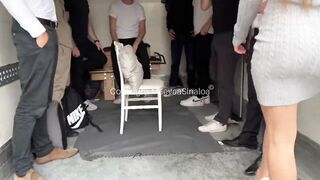 Maevaa Sinaloa - Gang bang and Bukkake with 10 strangers in the back of a truck in the middle of Paris