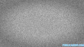 PublicAgent Wendy is left with cum on pussy