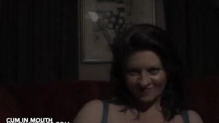 Maria Moore titty fucks you and you jack off into her mouth