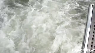 Austrian Milf banged on a boat