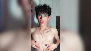 "Femboy and Cream: A Touch of Desire"