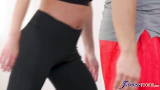Creampie after yoga class FULL VIDEO - Fitness Rooms